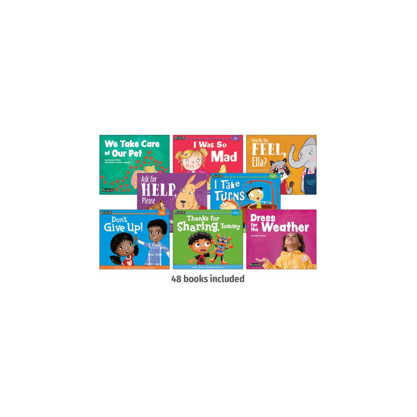 Newmark Learning MySELF Complete Single-Copy Small Book, Set of 48 Titles, Grades PK-1