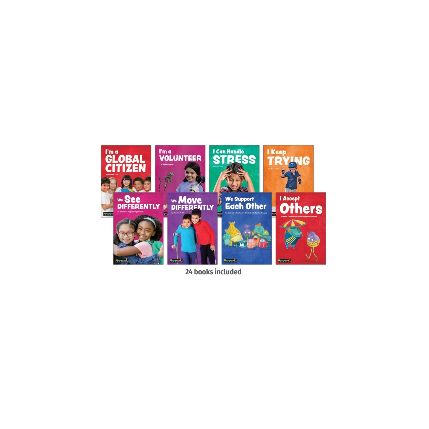 Newmark Learning MySELF Complete Single-Copy Small Book, Set of 24 Titles, Grades 1-2