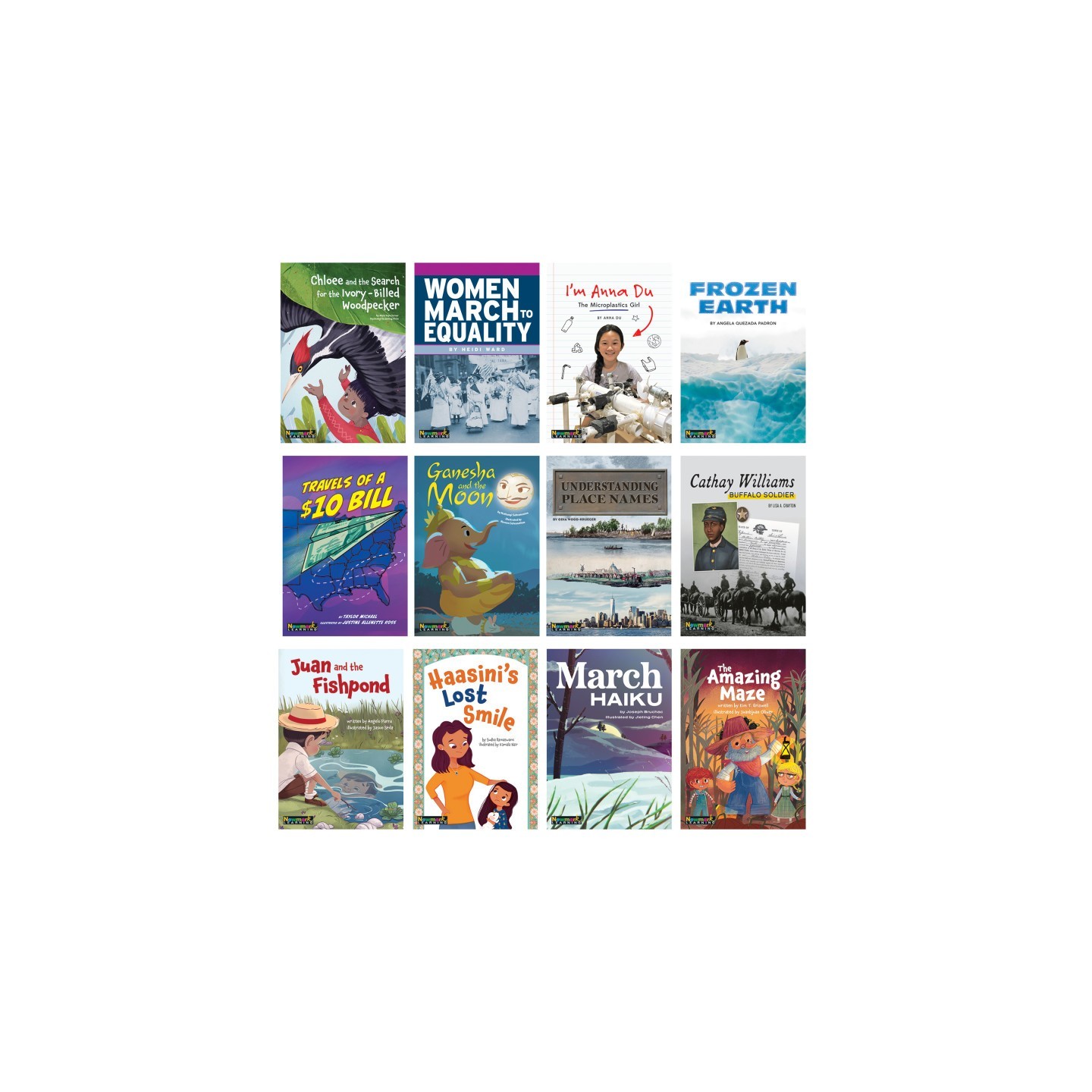 Newmark Learning Clear Windows Single Copy 12-Book Set, Grade 2