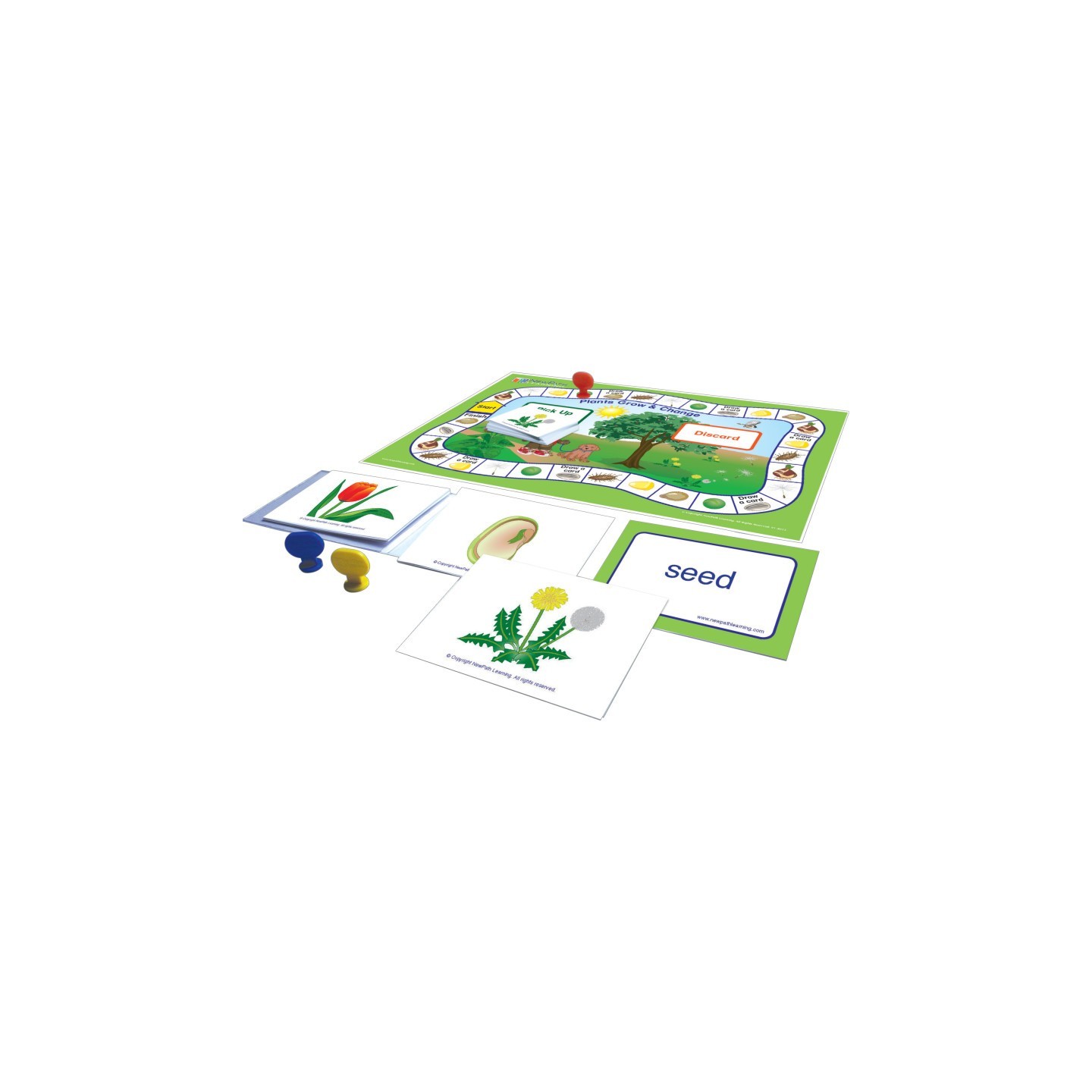 NewPath Learning Science Readiness Learning Center Game: All About Plants