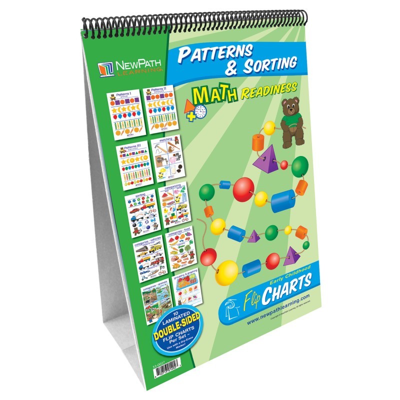 NewPath Learning Patterns & Sorting Curriculum Mastery® Flip Chart