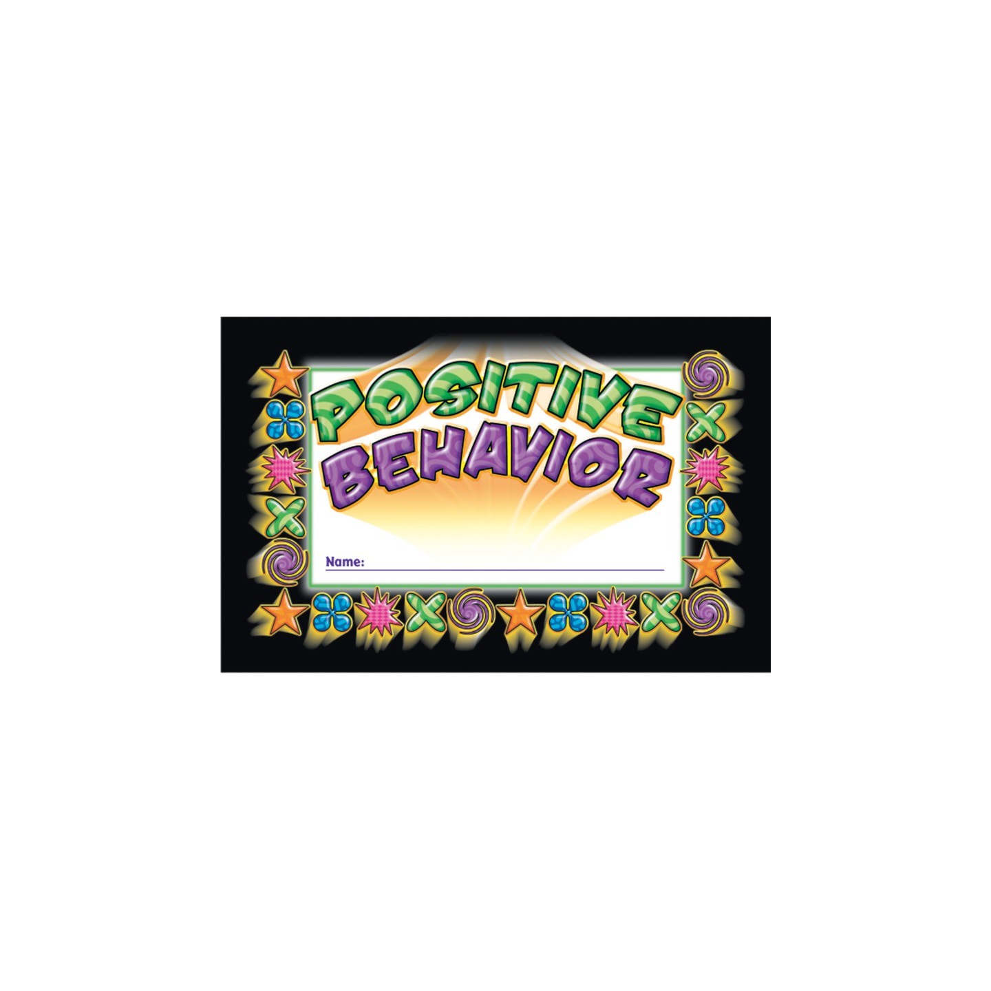 North Star Teacher Resources Positive Behavior Punch Cards, Pack of 36