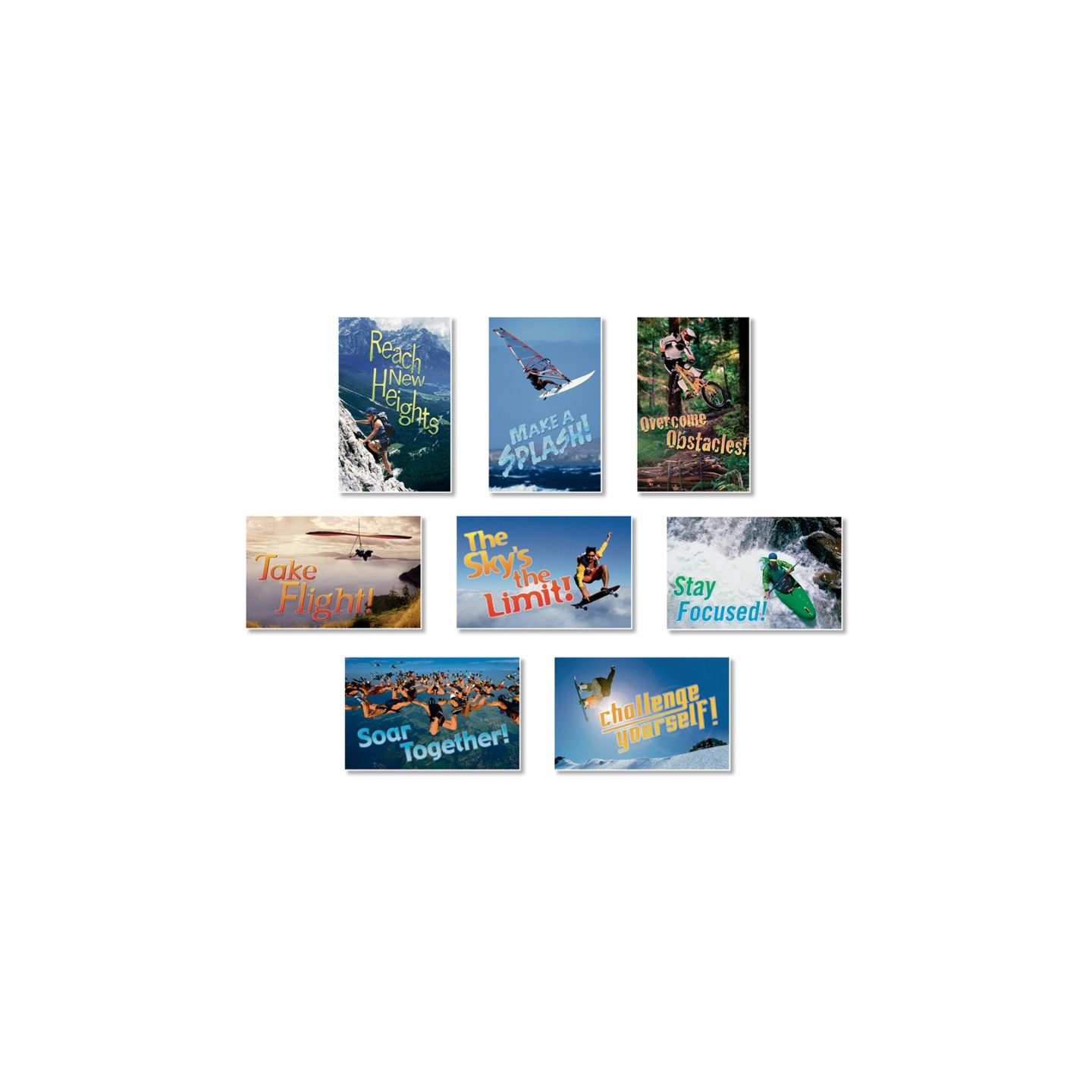 North Star Teacher Resources Extreme Motivators Bulletin Board Set