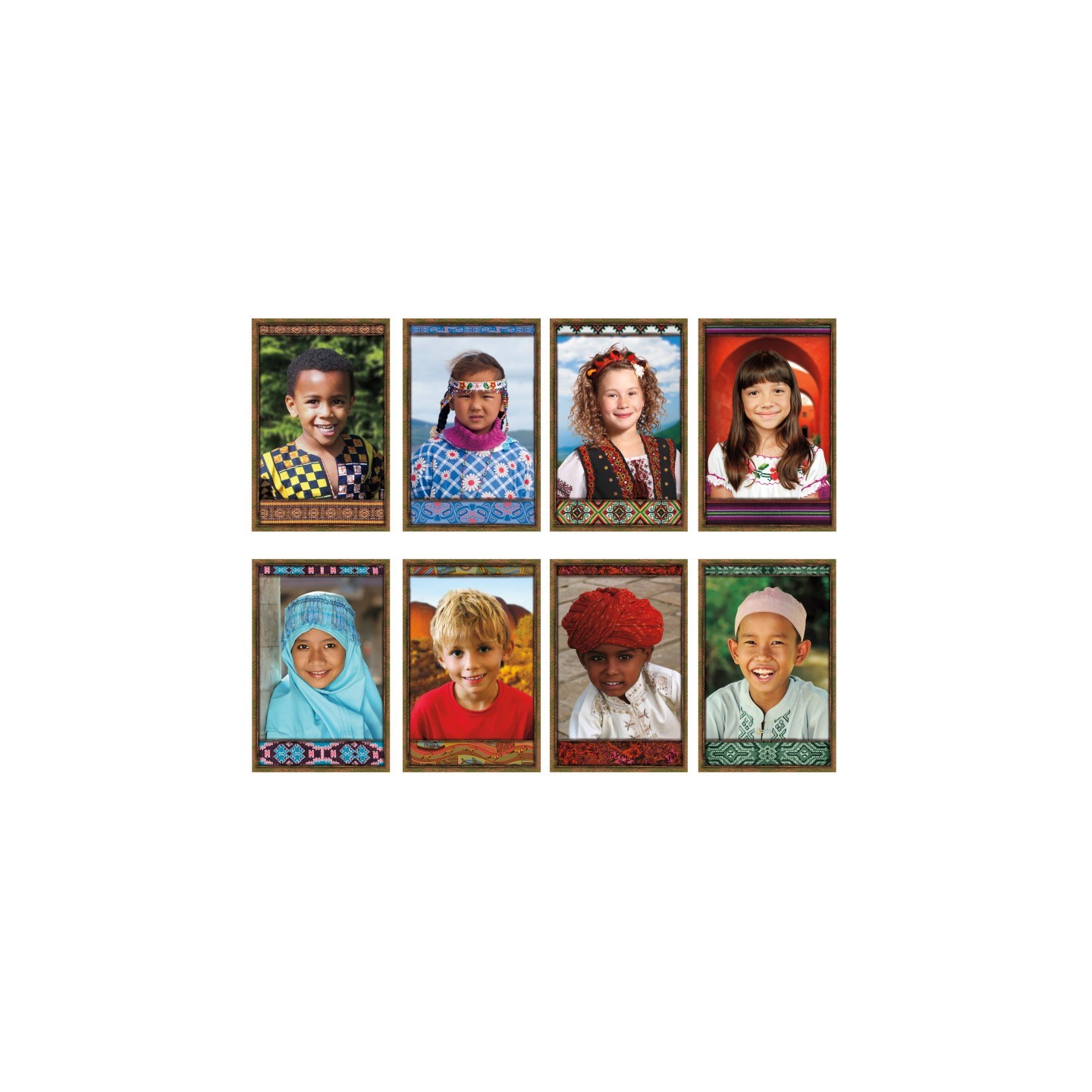 North Star Teacher Resources All Kinds of Kids: International Bulletin Board Set