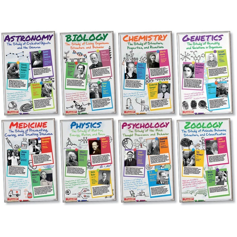 North Star Teacher Resources Scientists Bulletin Board Set