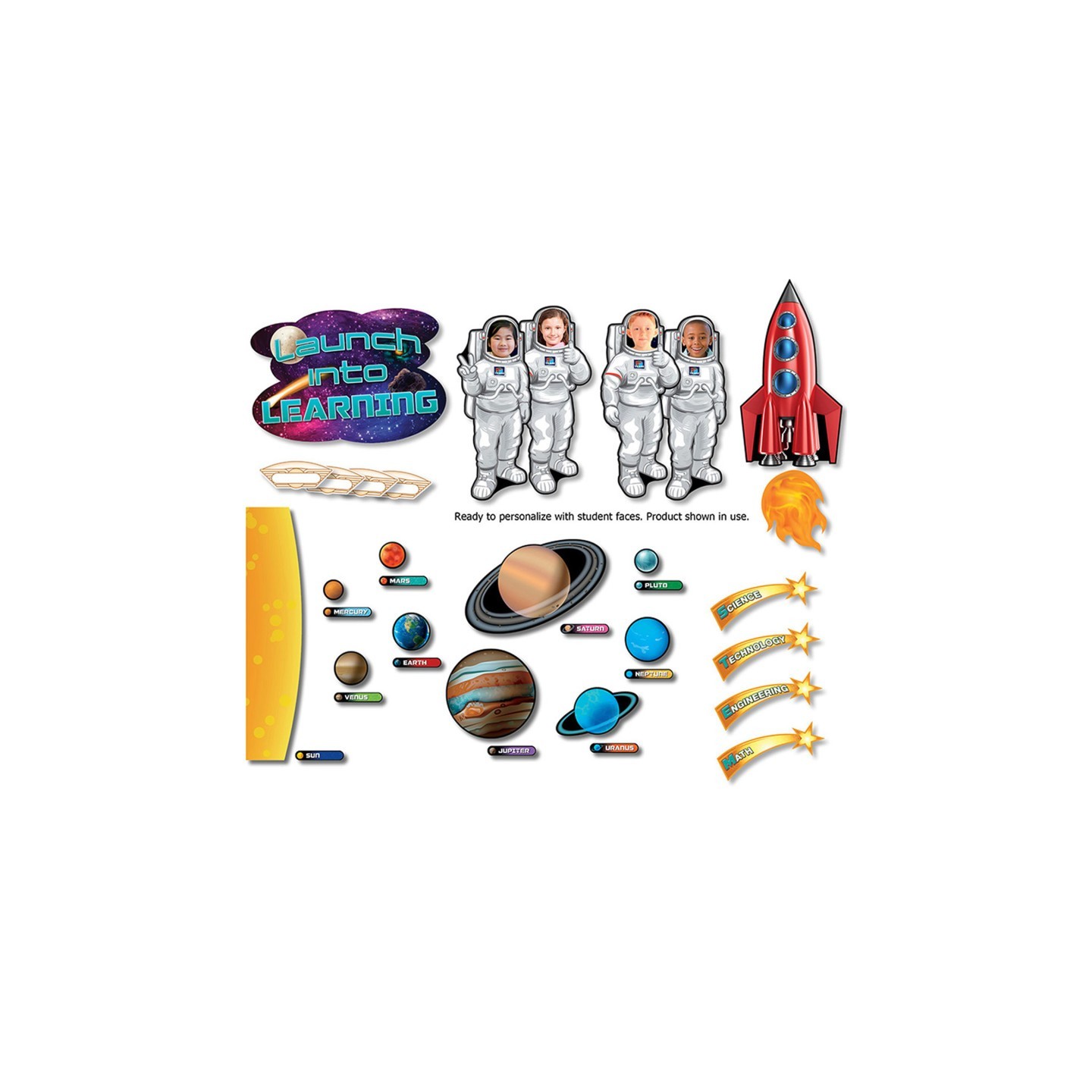 North Star Teacher Resources Launch Into Learning Bulletin Board Set