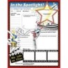 North Star Teacher Resources Fill Me In: In The Spotlight Activity Posters, 17" x 22", Pack of 32