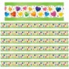 North Star Teacher Resources All Around the Board Trimmer, Watercolor Hearts, 43 Feet Per Pack, 6 Packs