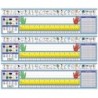 North Star Teacher Resources Traditional Manuscript Primary Desk Plates, 19" x 5", 36 Per Pack, 3 Packs