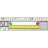 North Star Teacher Resources Modern Manuscript Primary Desk Plates, 19" x 5", Pack of 36