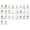 North Star Teacher Resources Photo & Modern Manuscript Alphabet Lines Bulletin Board Set