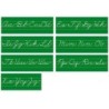 North Star Teacher Resources Traditional Cursive Alphabet Lines Bulletin Board Set