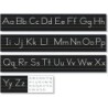 North Star Teacher Resources Black Traditional Manuscript Alphabet Line