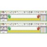 North Star Teacher Resources Adhesive Primary Modern Manuscript Desk Plates, 17.5" x 4", 36 Per Pack, 2 Packs