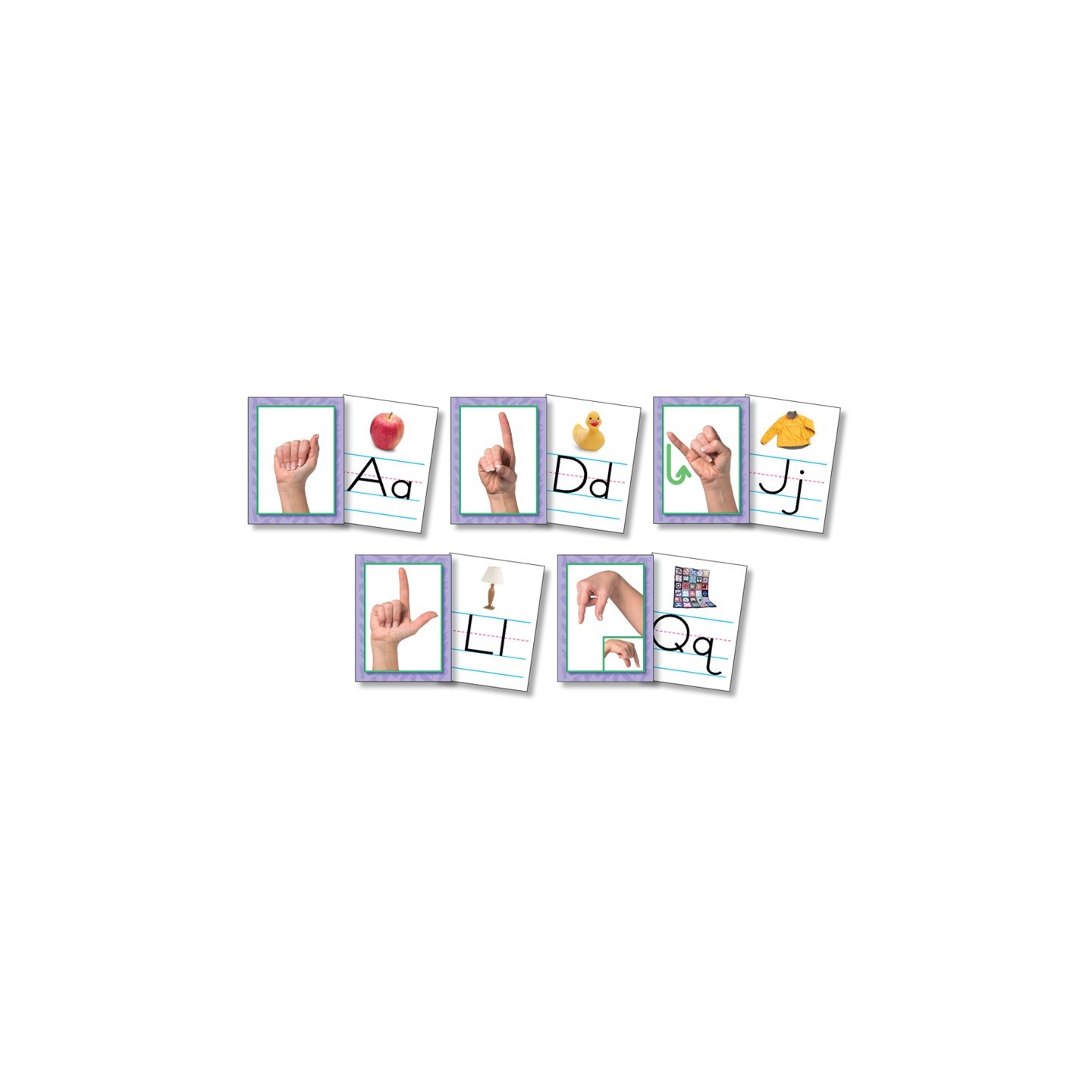 North Star Teacher Resources American Sign Language Card, Pack of 26