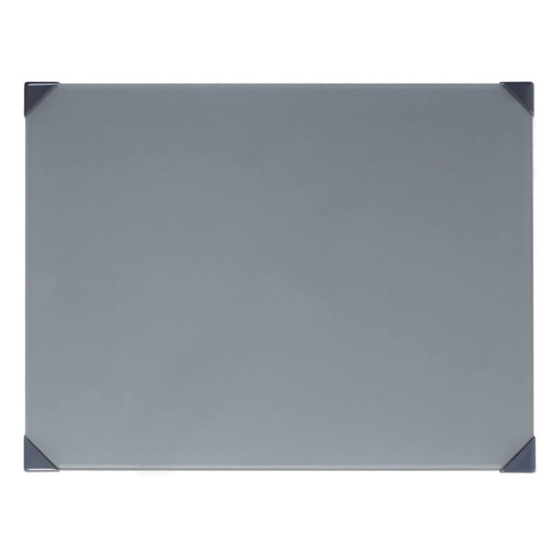 New Wave Art Posh Table Top Palette, Glass, Grey, 12x16 in