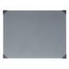 New Wave Art Posh Table Top Palette, Glass, Grey, 12x16 in