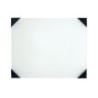 New Wave Art Posh Table Top Palette, Glass, White, 6.75x8.4 in