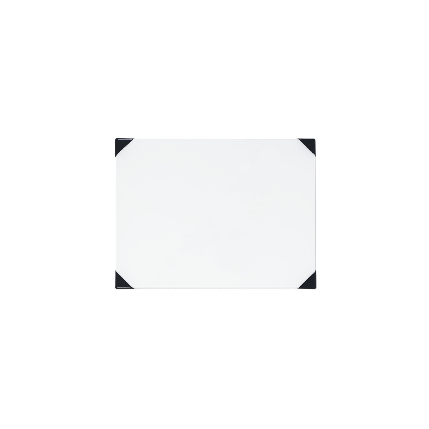 New Wave Art Posh Table Top Palette, Glass, White, 9x12 in