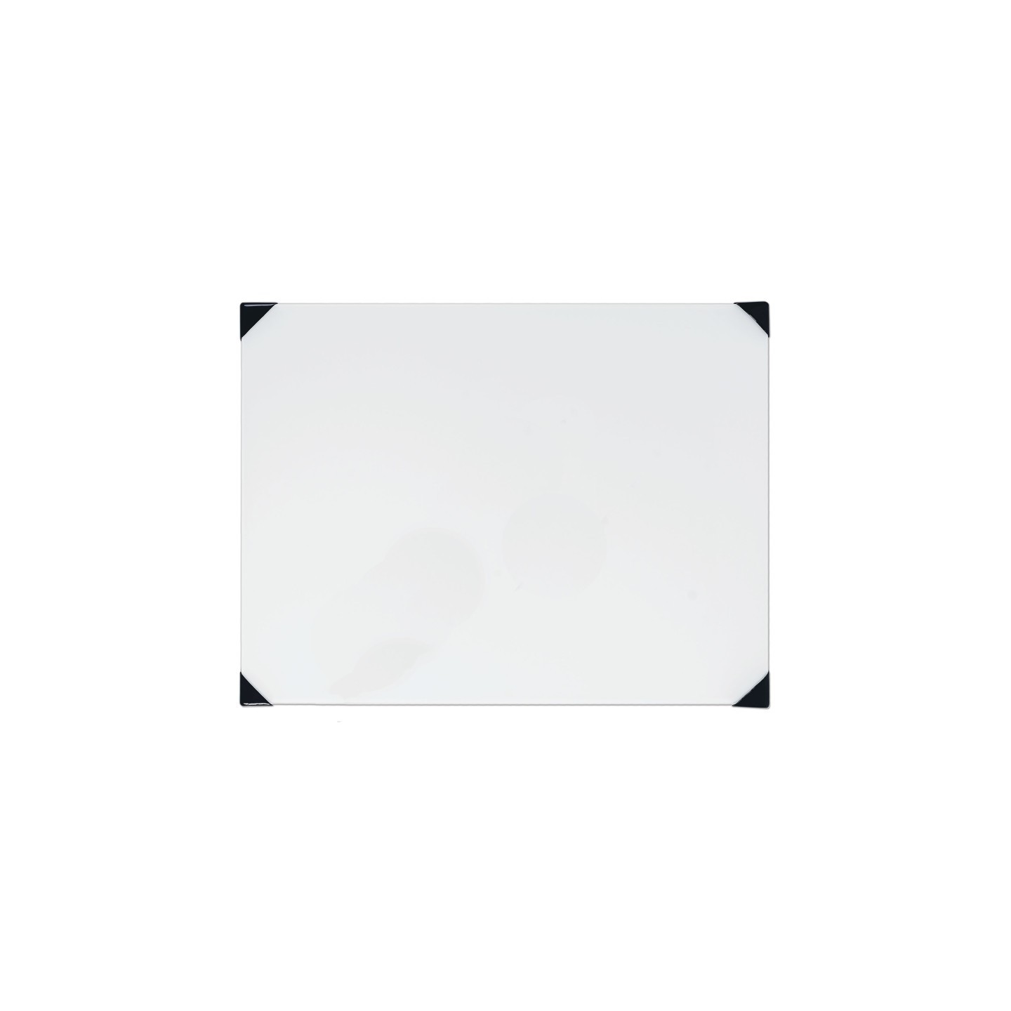 New Wave Art Posh Table Top Palette, Glass, White, 12x16 in