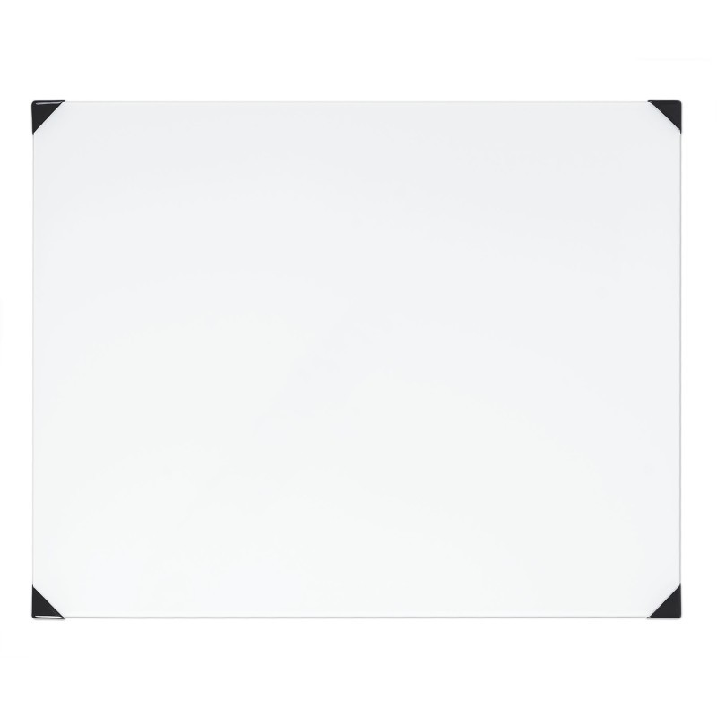 New Wave Art Posh Table Top Palette, Glass, White, 16x20 in
