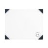New Wave Art Posh Table Top Palette, Glass, Clear, 6.75x8.4 in