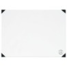 New Wave Art Posh Table Top Palette, Glass, Clear, 12x16 in