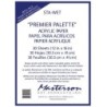 Masterson Art Products Sta-Wet® Premier Palette Acrylic Paper Refill Pack, 12x16 in, Set of 30