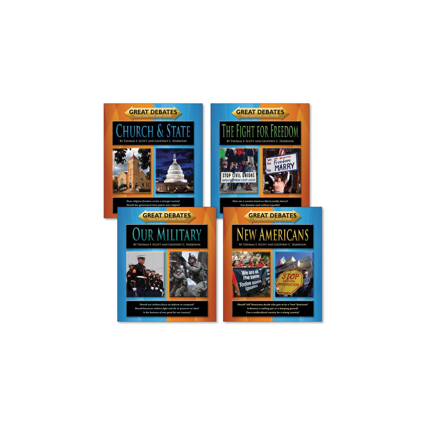 Norwood House Press A Complete Set: Great Debates, Paperback, 4 Books