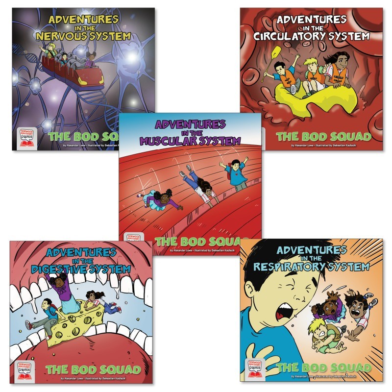 Norwood House Press The Bod Squad, Set of 5 Books