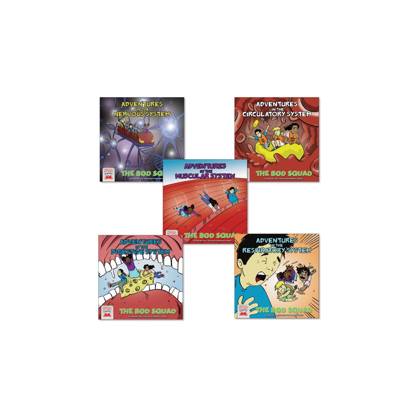 Norwood House Press The Bod Squad, Set of 5 Books