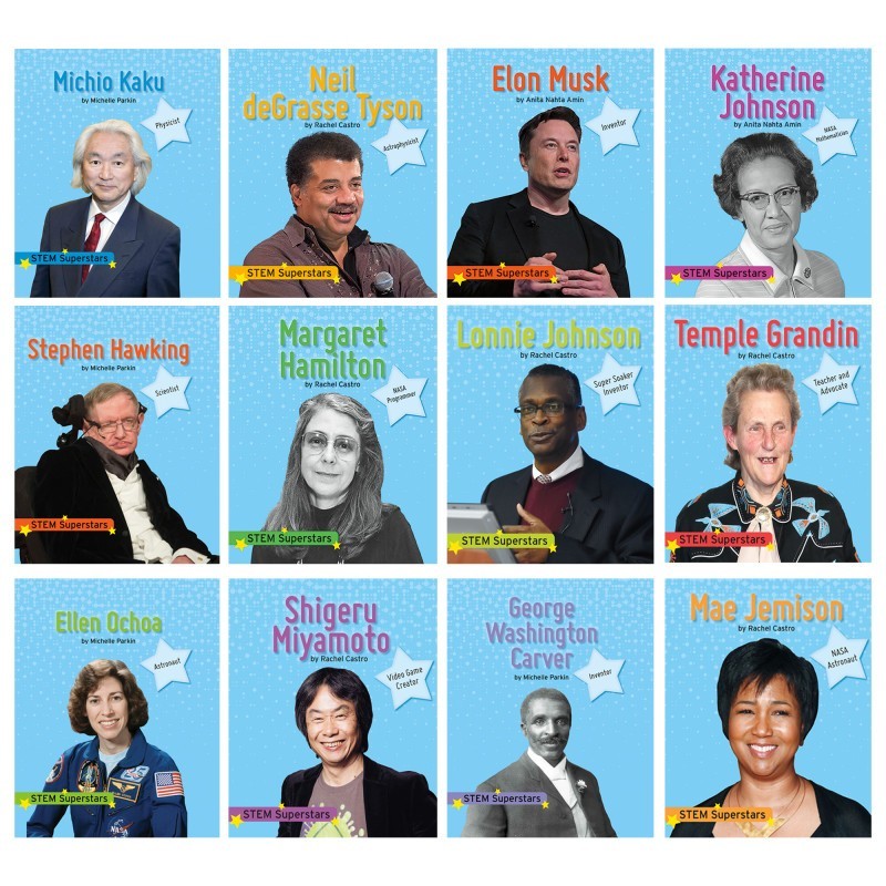 Norwood House Press STEM Superstars Book Set, Set of 12