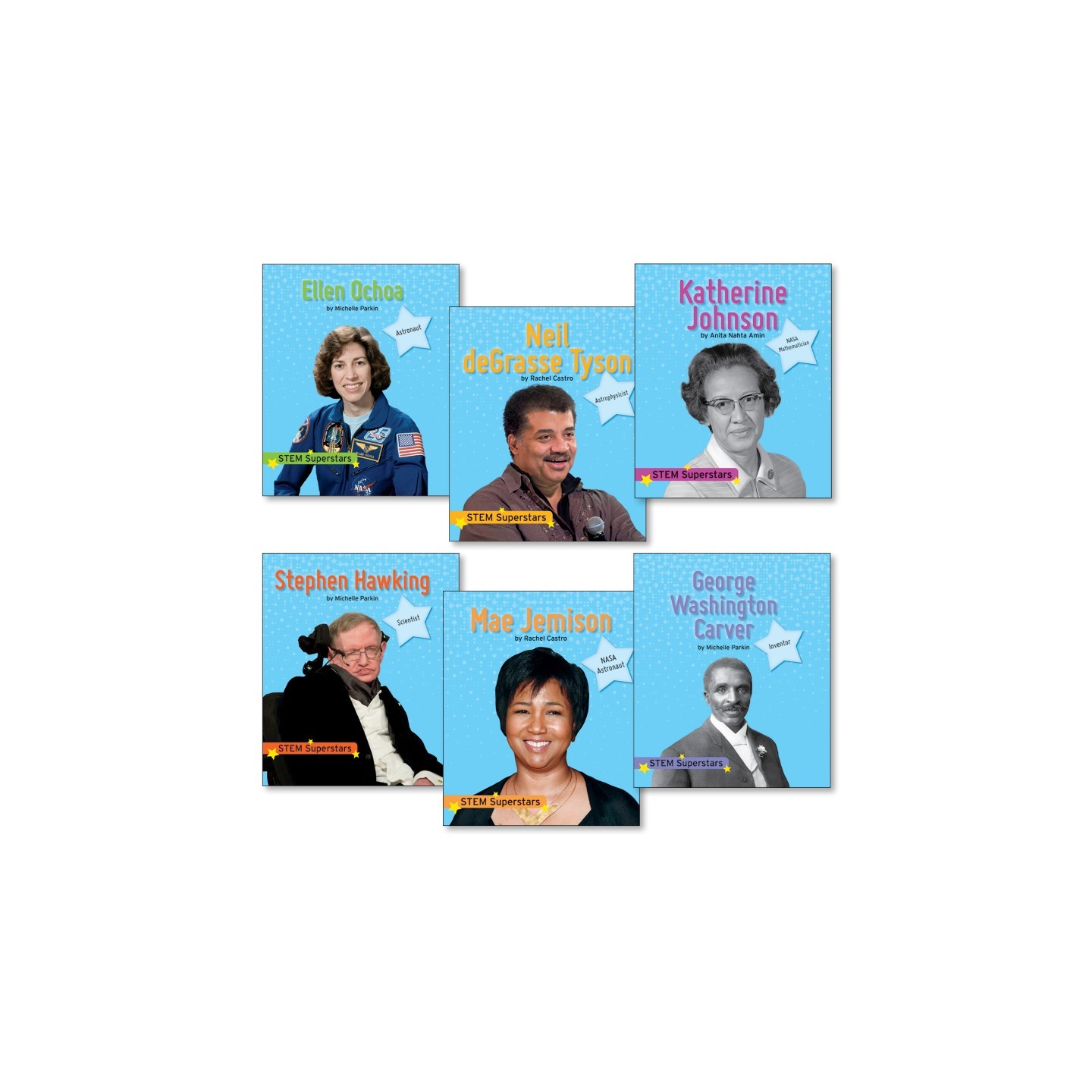 Norwood House Press A Complete Set: STEM Superstars, Paperback, 16 Books