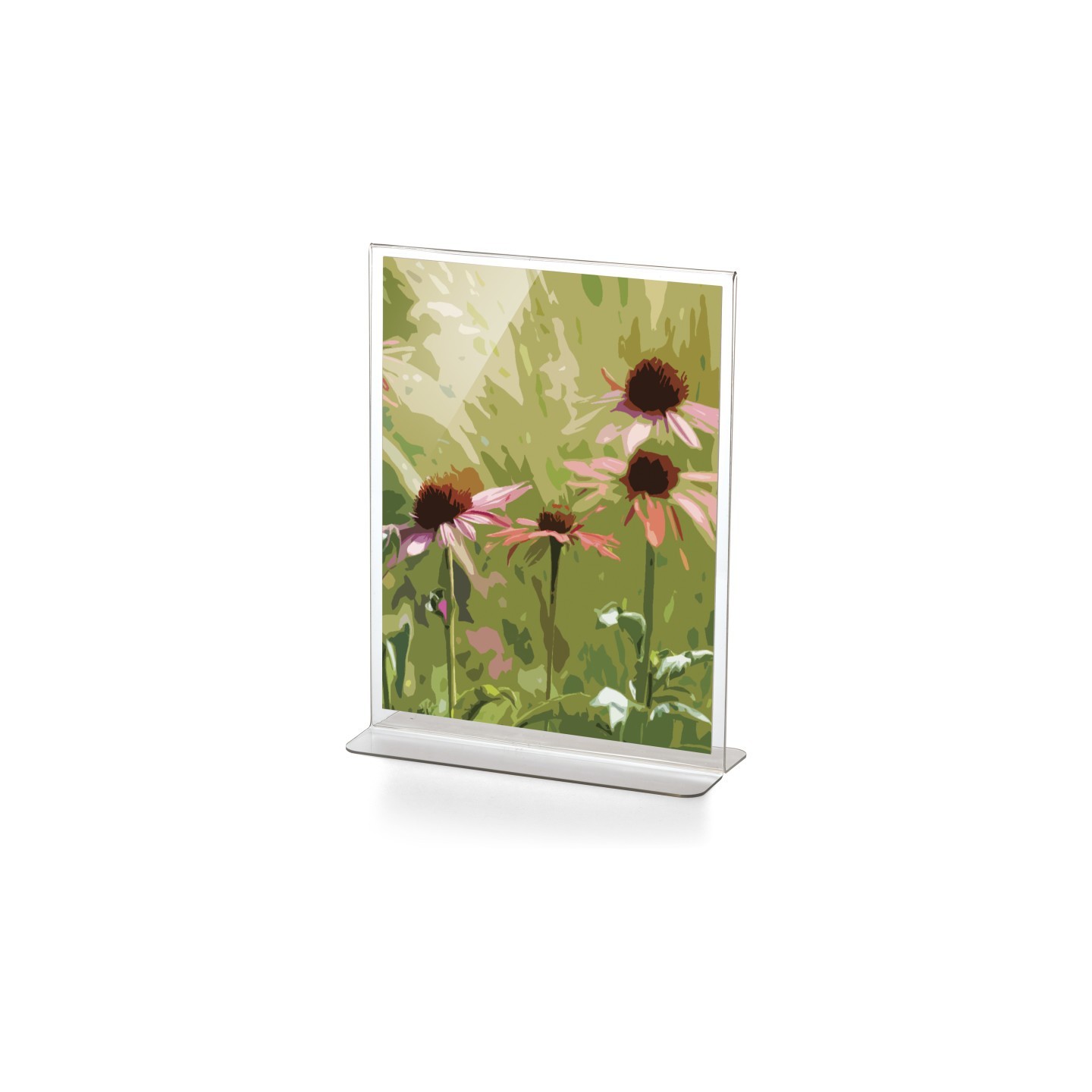 Officemate® Upright Sign Holder, Vertical 8.5in W 11in H