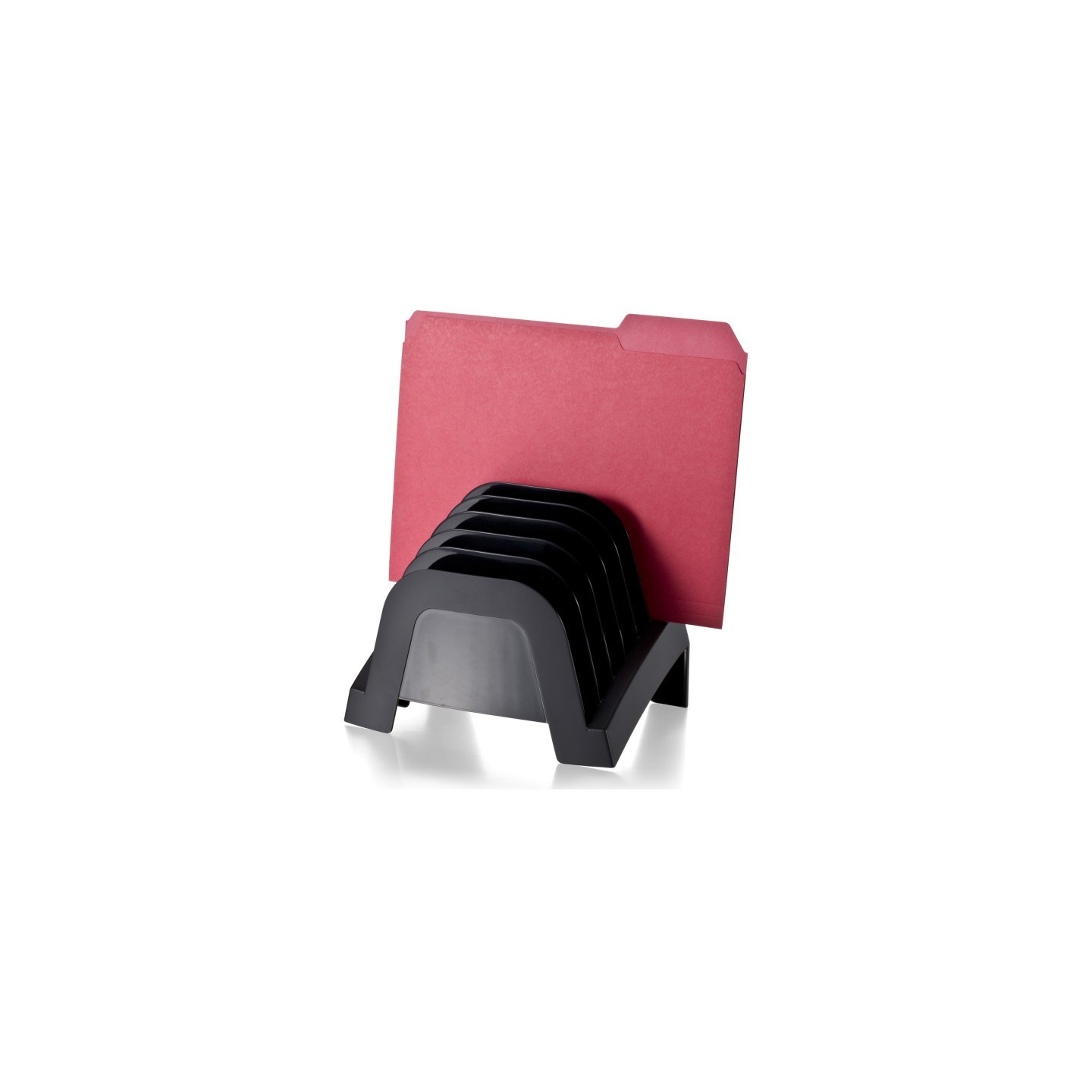 Achieva® Achieva® Recycled Incline File Sorter, Black