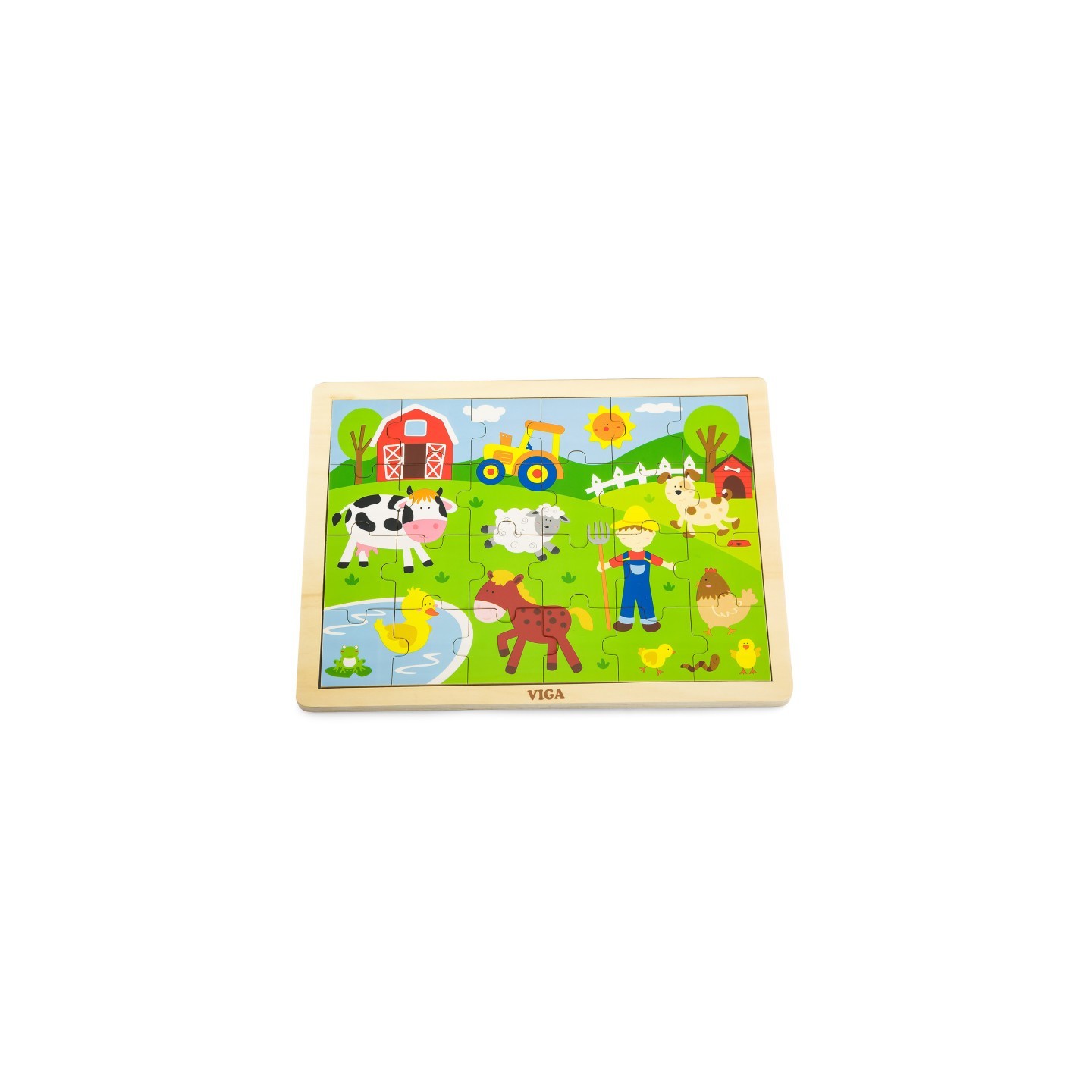 The Original Toy Company Farm Classic Jigsaw Puzzle