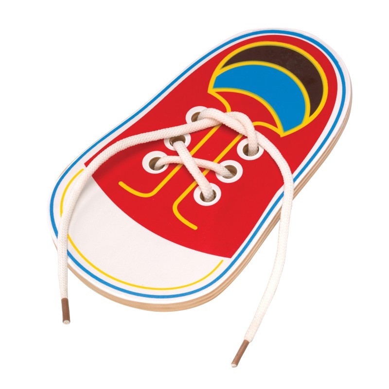 The Original Toy Company Tie Me Shoe Game