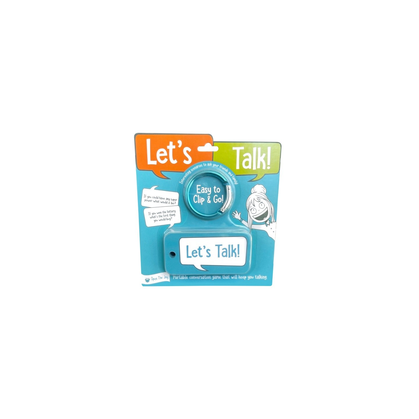 Open the Joy Let's Talk! Portable Conversation Cards
