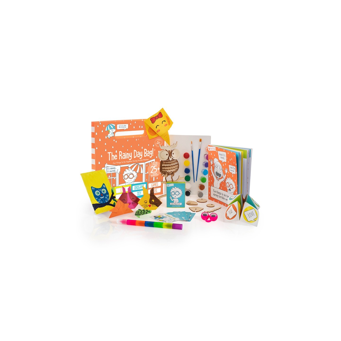 Open the Joy The Rainy Day Bag, Activities for Kids & Families