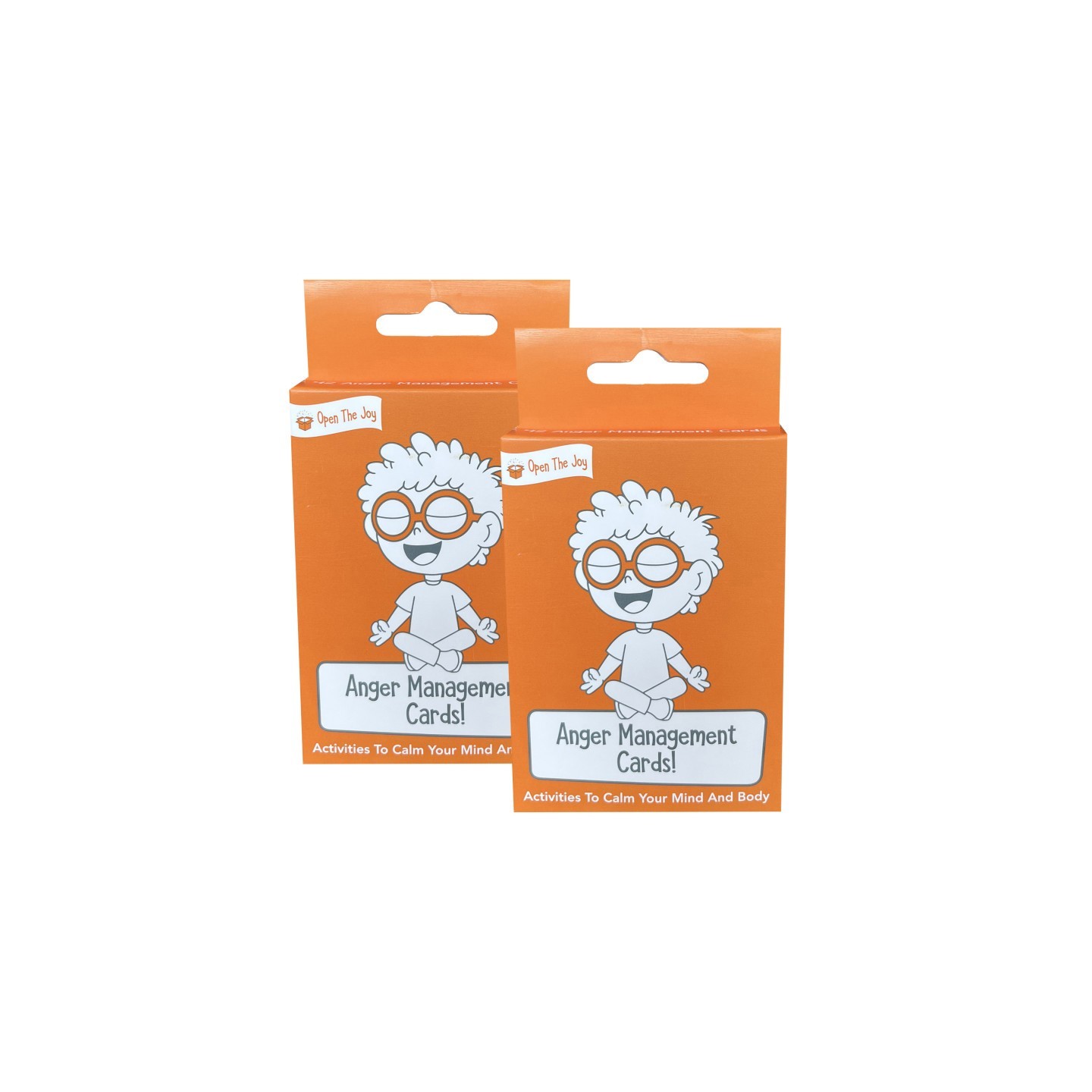 Open the Joy Anger Management Cards, 2 Sets