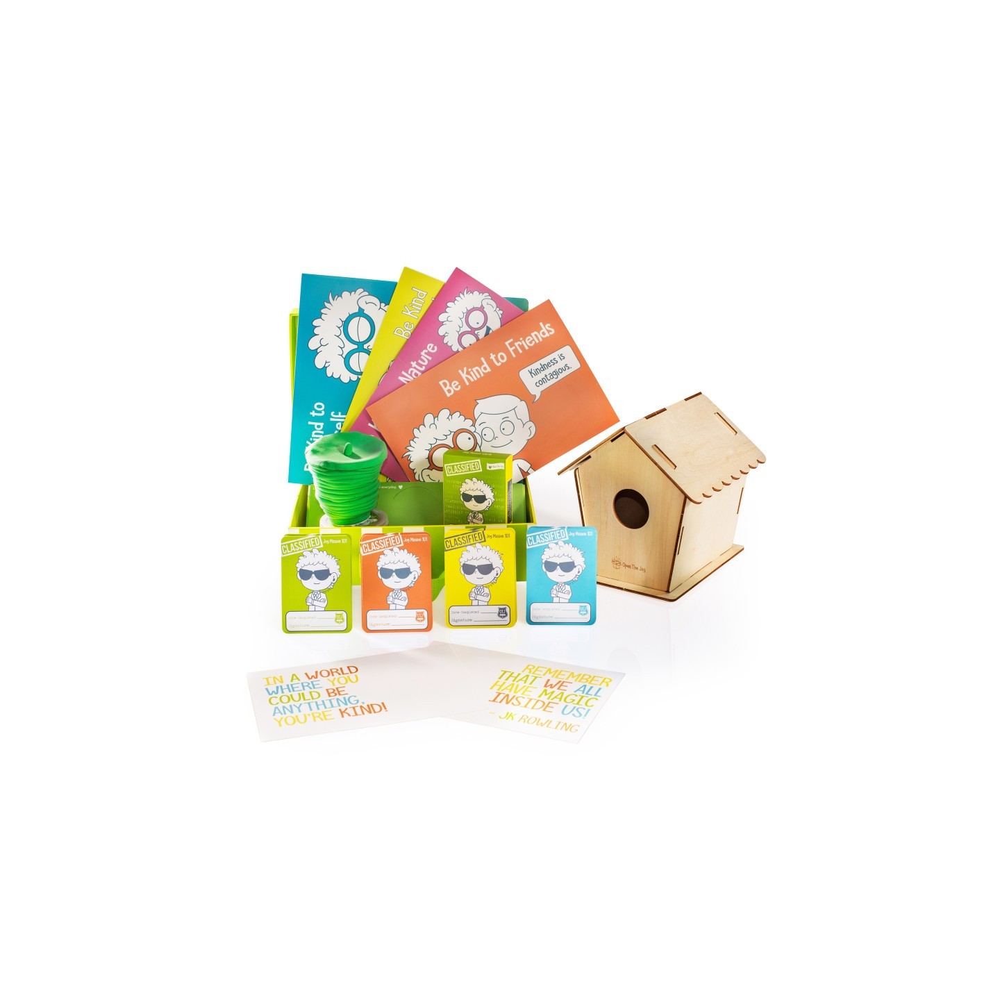 Open the Joy The Kindness Mission Box, Activities for Kids