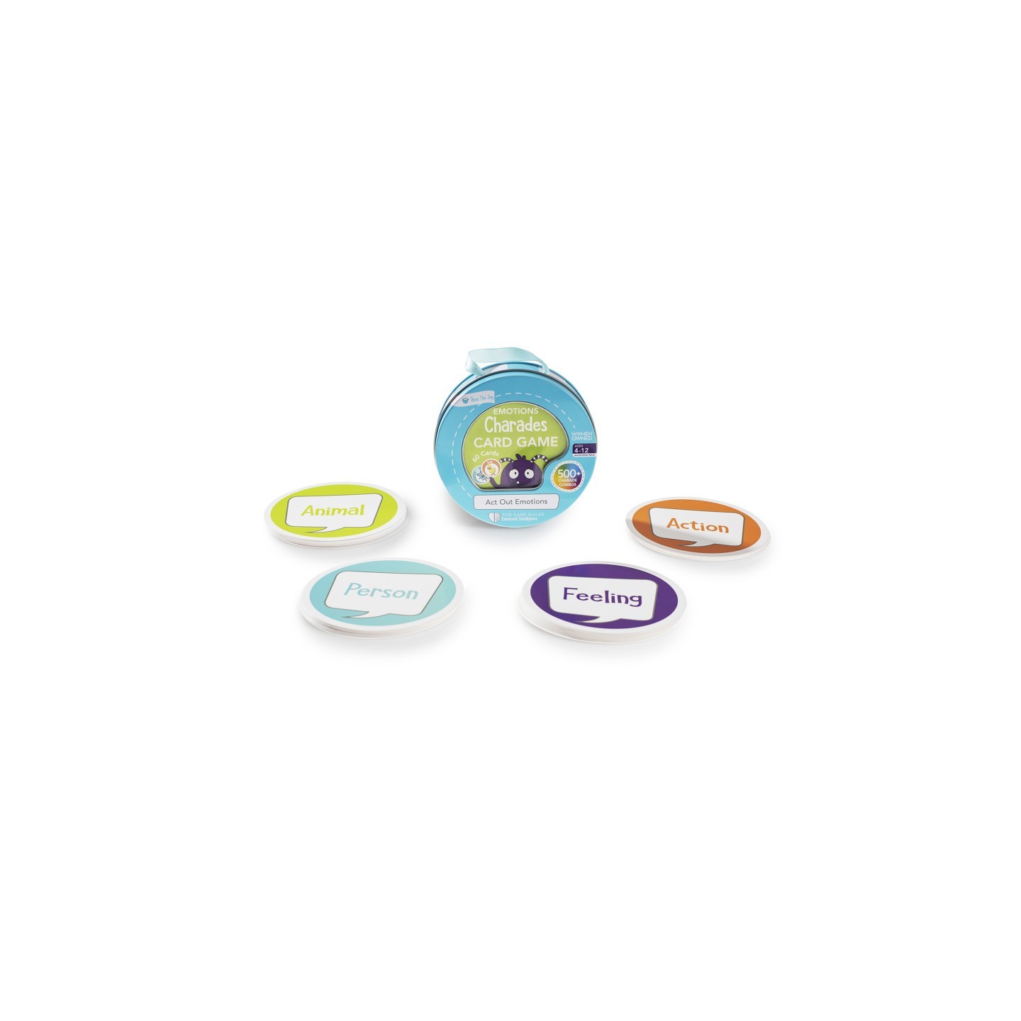 Open the Joy Emotions Charades Card Game