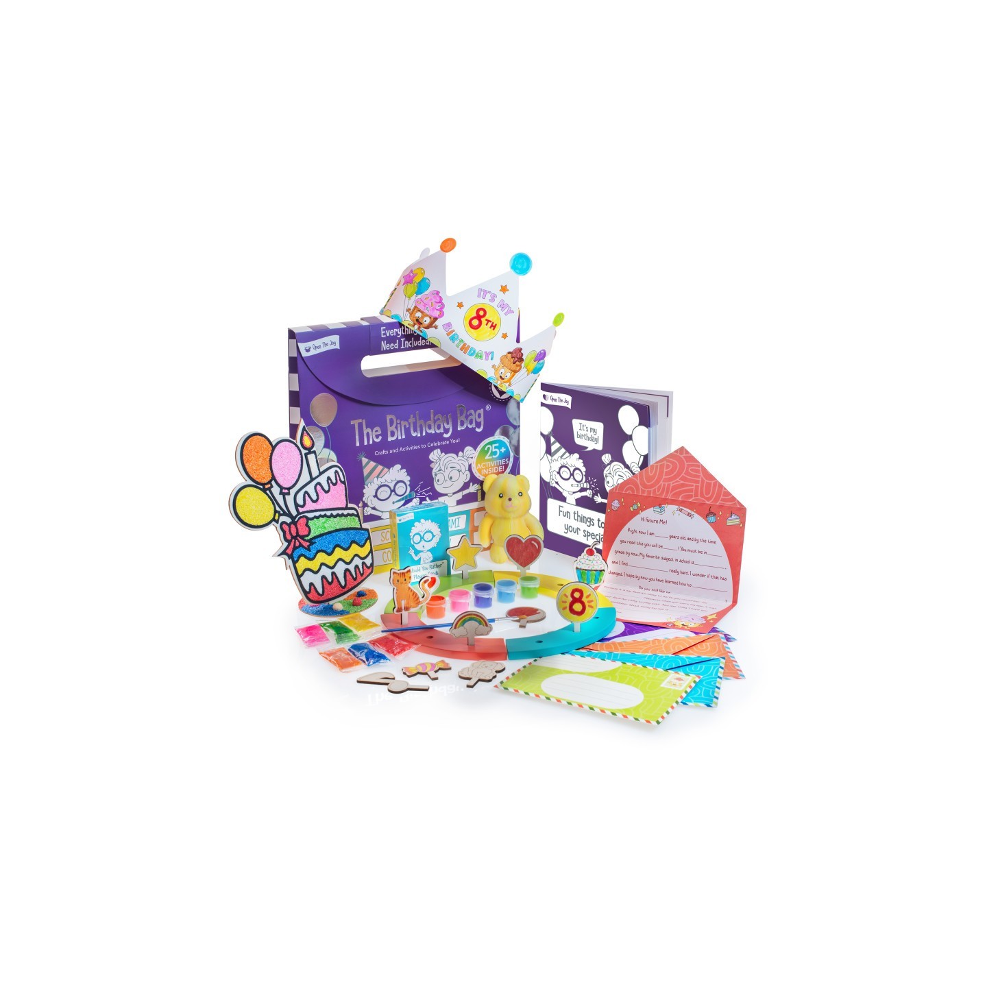 Open the Joy The Birthday Bag, Activities for Kids