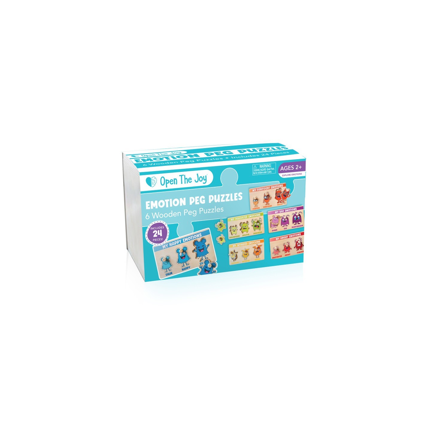 Open the Joy My Emotion Levels Peg Puzzles
