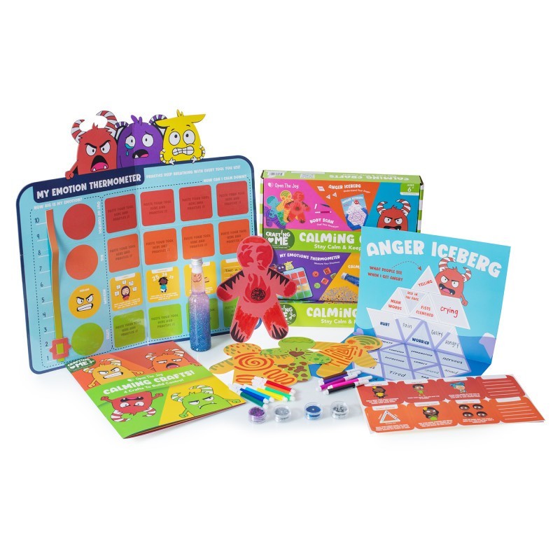 Open the Joy Calming Crafts Kit for Kids