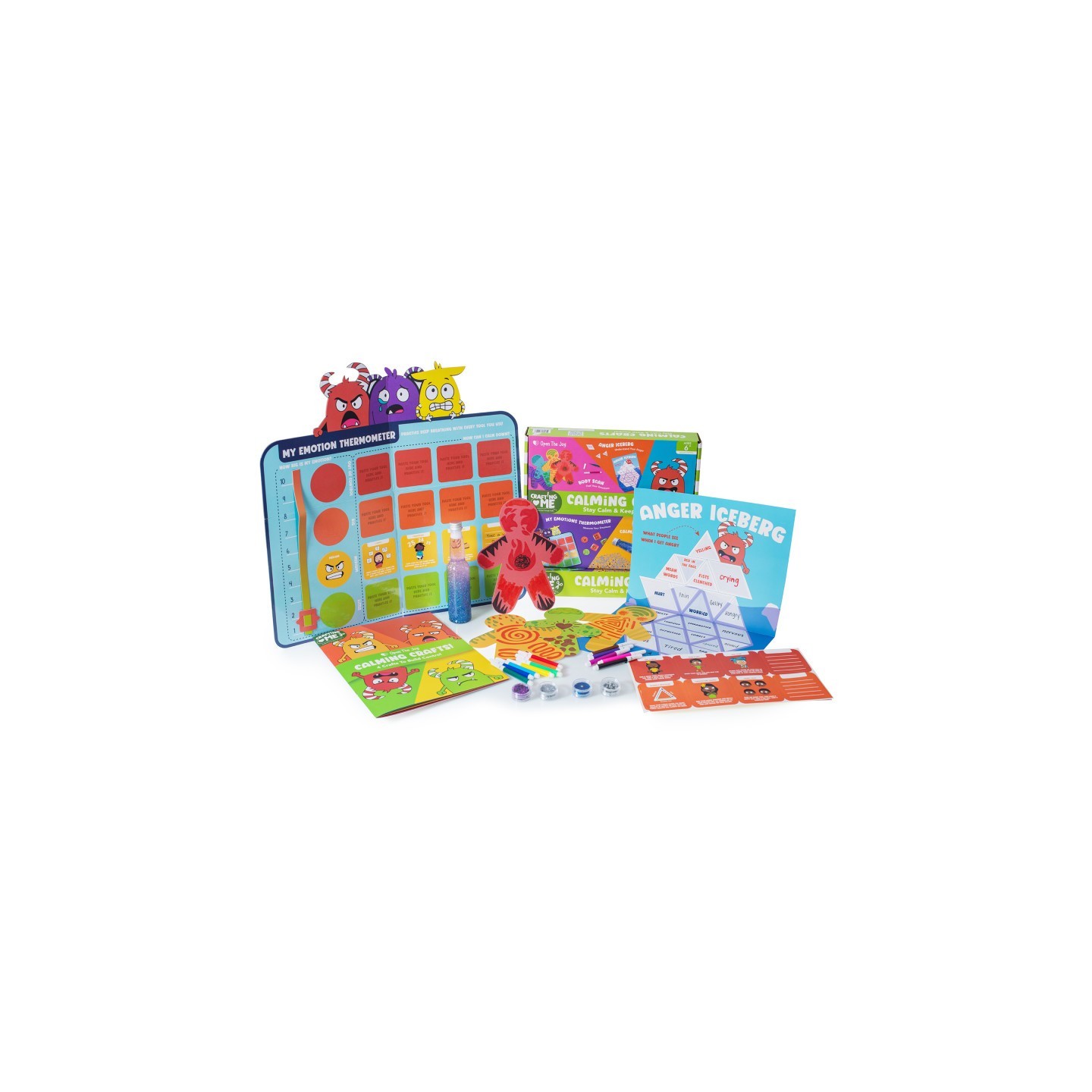 Open the Joy Calming Crafts Kit for Kids