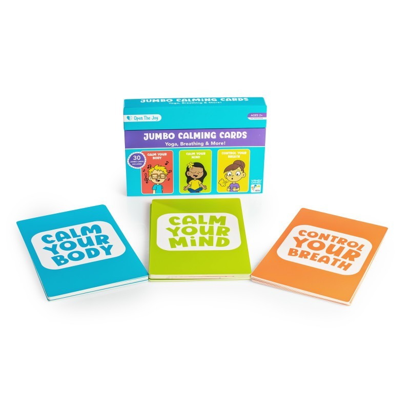 Open the Joy Jumbo Calming Tools Cards