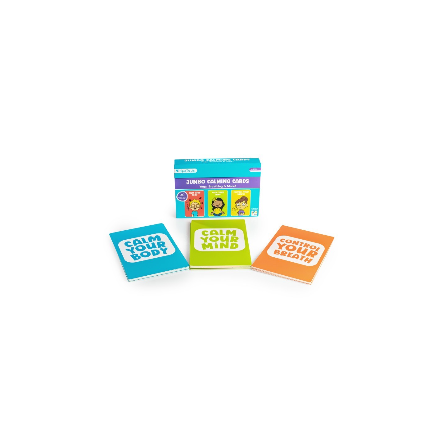 Open the Joy Jumbo Calming Tools Cards