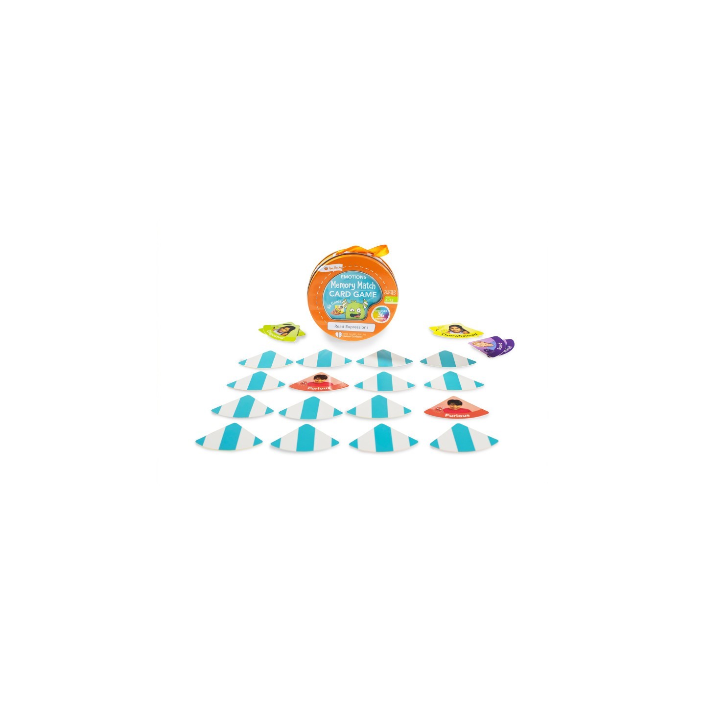 Open the Joy Emotions Memory Match Card Game for Kids