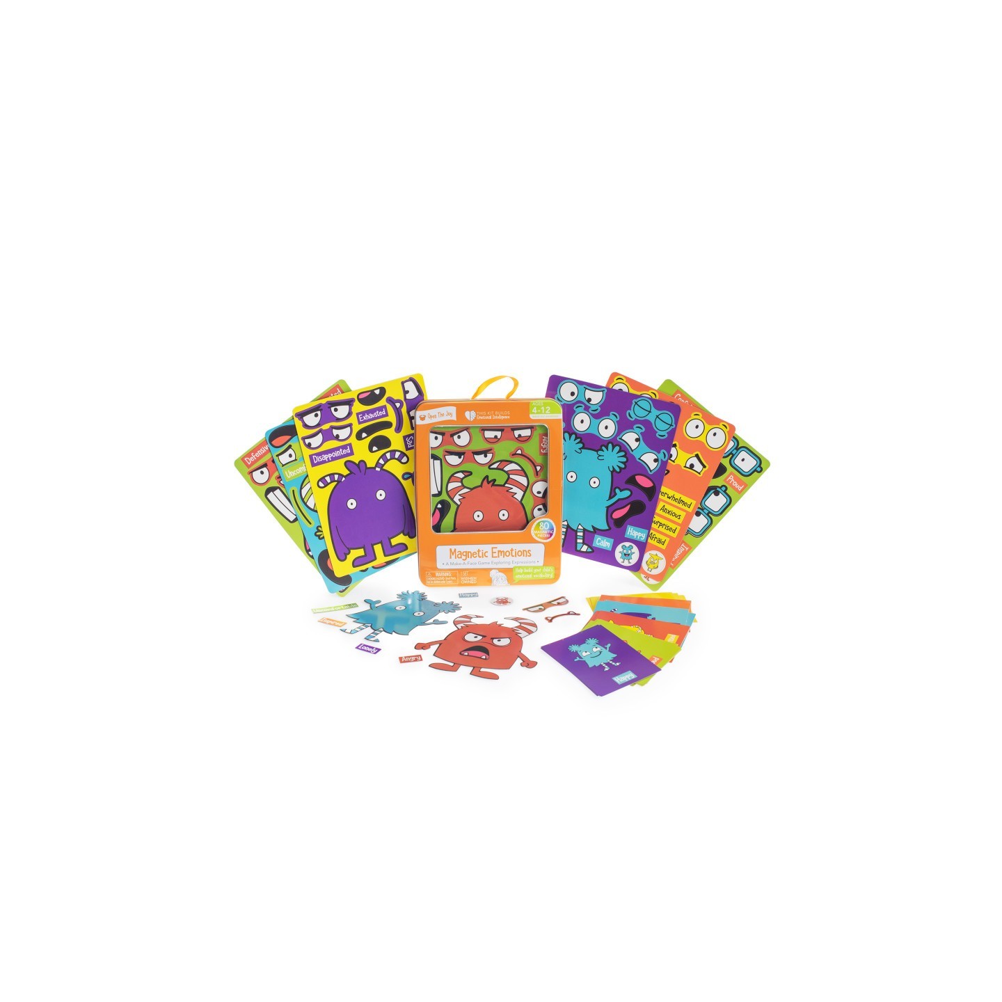 Open the Joy Magnetic Emotions Playset